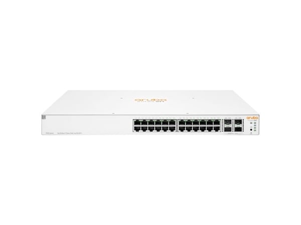 HPE Networking Instant On 1930 24G Class4 PoE 4SFP/SFP+ 370W Switch - Switch - L3 - Styrt - 24 x 10/100/1000 (PoE) + 4 x 1 Gigabit / 10 Gigabit SFP...