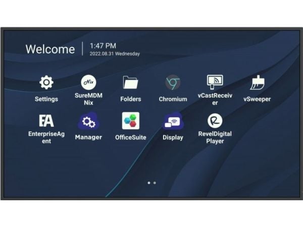 Viewsonic CDE4330, 109,2 cm (43"), 3840 x 2160 piksler, Wi-Fi