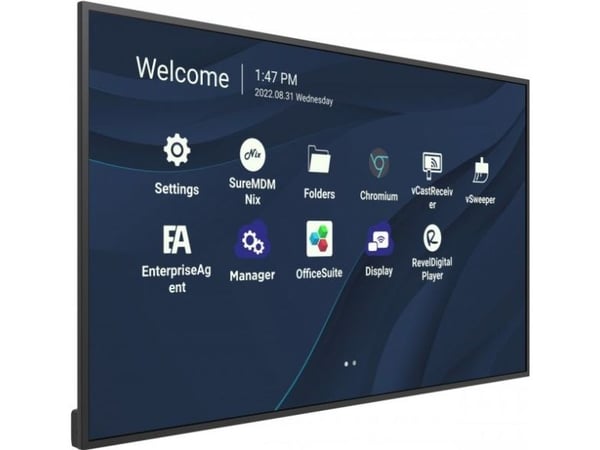 Viewsonic CDE4330, 109,2 cm (43"), 3840 x 2160 piksler, Wi-Fi