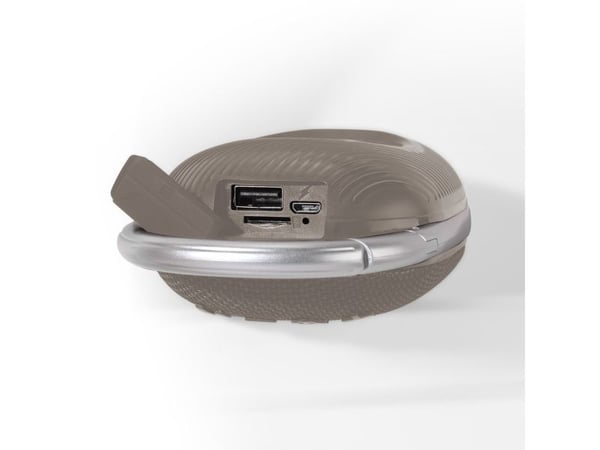 Techly ICASBL321GR, 4,5 cm, 5 W, 120 - 20000 Hz, 4 O, 90 dB, Ledning & Trådløs