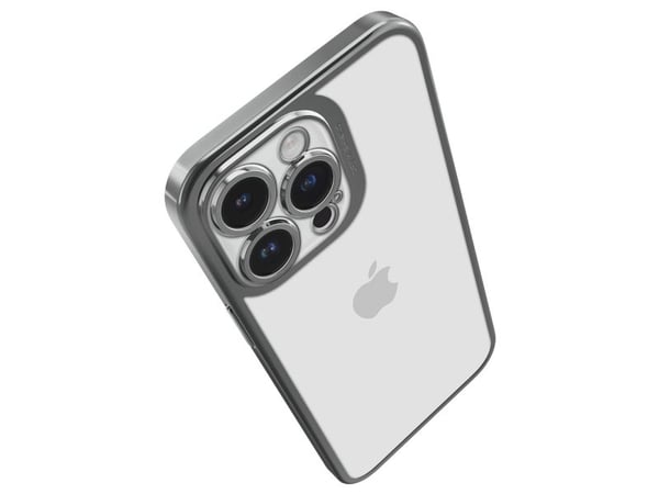 Spigen ACS04979, Suojus, Apple, iPhone 14 Pro, 15,5 cm (6.1"), Harmaa, Läpinäkyvä