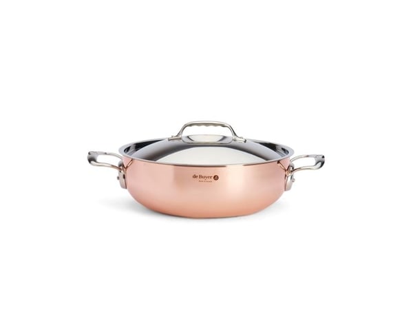 de Buyer Prima Matera, 5 l, Koppar, Koppar, Rostfritt stål, Rostfritt stål, Rostfritt stål, 27,9 cm