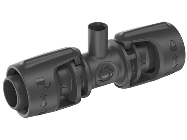 Gardena 13206-20, Liitosvälikappale, Tiputus-keinokastelujärjestelmä, Muovi, Musta, 13 mm, 1 kpl