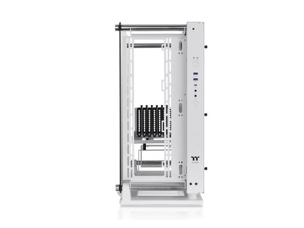 Thermaltake Core P3 TG Pro Snow - Mid tower - utvidet ATX (E-ATX) - sidepanel med vindu (herdet glass) - ingen strømforsyning (PS/2) - hvit - USB/lyd