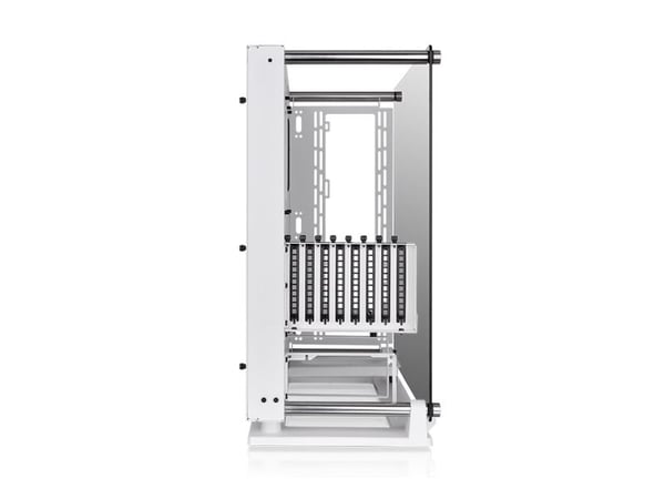 Thermaltake Core P3 TG Pro Snow - Mid tower - utvidet ATX (E-ATX) - sidepanel med vindu (herdet glass) - ingen strømforsyning (PS/2) - hvit - USB/lyd