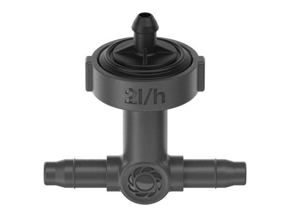 Gardena 13312-20, Enden av linjen, 2 l/t, Sort, Plast, 10 stykker