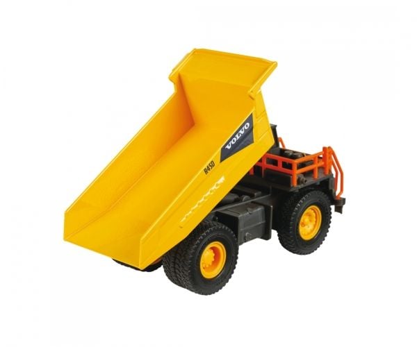 Majorette Volvo Rigid Hauler, Jäteauto, 3 vuosi/vuosia, AAA, Metalli, Muovi, Musta, Oranssi, Keltainen