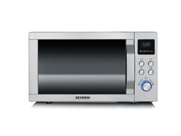 Severin 7774000, Benkeplate, Kombinasjon mikrobølge, 25 l, 900 W, Innebygd skjerm, LED