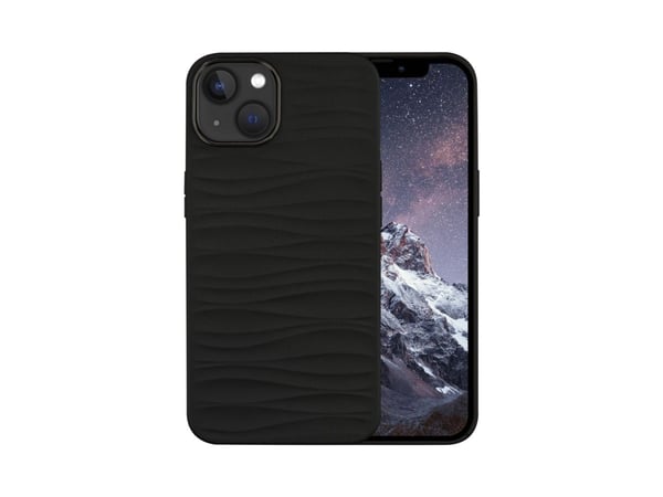 dbramante1928 Dune - Baksidedeksel for mobiltelefon - 100 % resirkulert plast - svart - for Apple iPhone 13, 14, 15, 16e, 17e