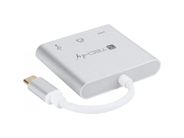 TECHly - Dockningsstation - USB-C / Thunderbolt 3 - HDMI