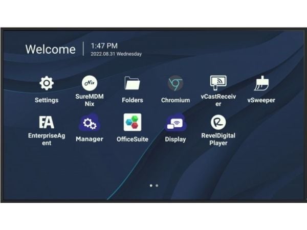 Viewsonic CDE7530, 190,5 cm (75"), 3840 x 2160 piksler, Wi-Fi