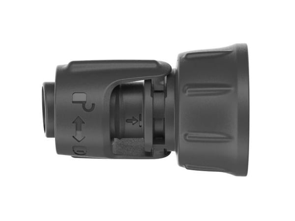Gardena 13222-20, Vannkrankontakt, 1/2", Plast, Sort