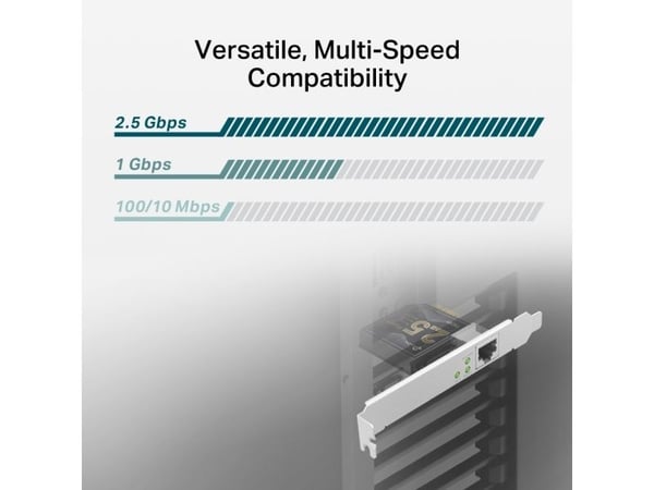 TP-Link TX201 2.5 Gigabit PCIe Network Adapter - 2500 Mbit/s