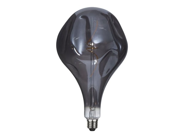 Eglo - LED-filamentlyspære - form: D165 - E27 - 4 W (ekvivalent 9 W) - varmt hvitt lys - 1800 K