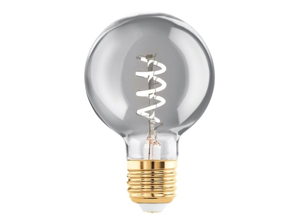 EGLO E27 G60 SPIRAL 4W 100LM 2000K DÆMPB. RØYK KOLLI 8