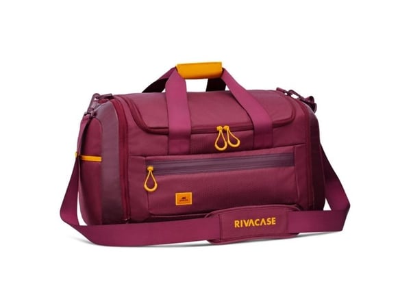 Rivacase Dijon, Burgunder, Reise, 35 l, Polyester, Polyurethan, Monokromatisk, Glidelås