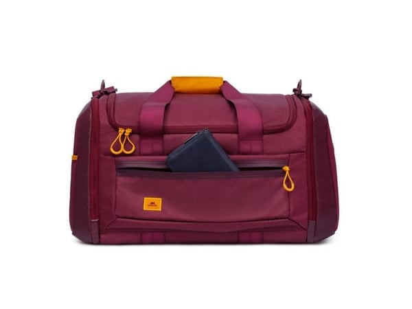 Rivacase Dijon, Burgunder, Reise, 35 l, Polyester, Polyurethan, Monokromatisk, Glidelås