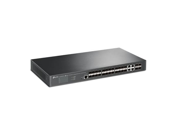 TP-Link Omada TL-SG3428XF, Håndtert, L2+, Rack-montering, 1U