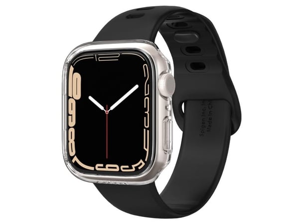 Spigen Thin Fit, Etui, Smartklokke, Gjennomsiktig, Apple, Apple Watch Series 8 / 7 (41mm), Polykarbonat (PC)