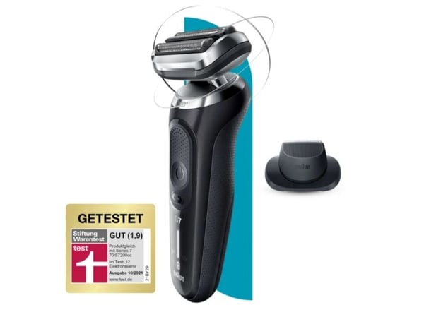 Braun Series 7 71-N1200s, Folie shaver, Knapper, Rustfrit stål, LED, Opladning, Strøm, Vekselstrøm/batteri / akku