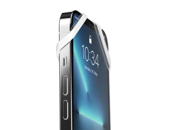Vonmählen Infinity Plus, Mobiltelefon, Nylon, Silikon, Hvit, 150 cm, 68 mm, 7 mm