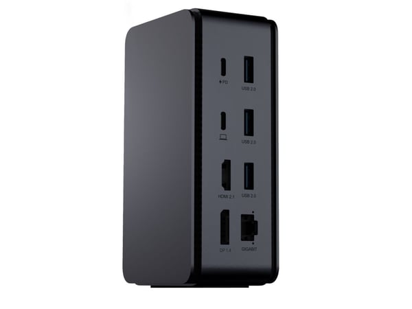 ProXtend 15-in-1 - Dokkingstasjon - for bærbar - USB-C / USB4 - 15-slot - HDMI, DP - 1GbE