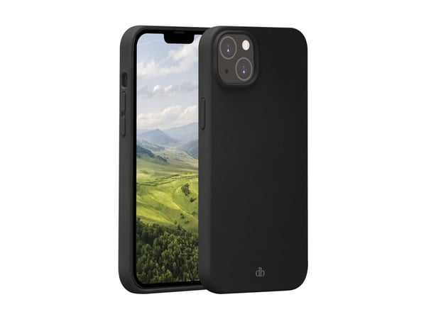 dbramante1928 Nuuk - Baksidedeksel for mobiltelefon - 100 % resirkulert plast - svart - for Apple iPhone 13, 14, 15, 16e, 17e