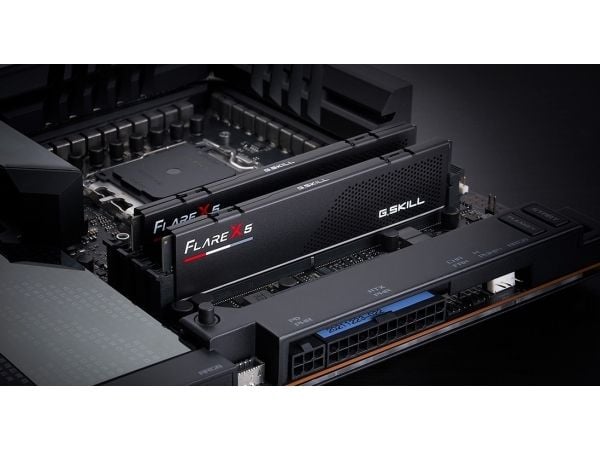 G.Skill Flare X5 - DDR5 - sett - 32 GB: 2 x 16 GB - DIMM 288-pin lav profil - 6000 MT/s / PC5-48000 - CL32 - 1.35 V - ikke-bufret - ikke-ECC - matt...
