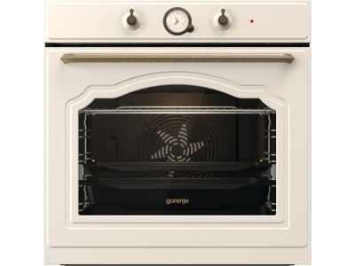Gorenje BOS67372CLI, Suuri, Sähköuuni, 77 L, 77 L, 0 - 300 °C, Hydrolyyttinen