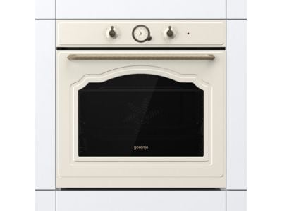 Gorenje BOS67372CLI, Stor, Elektrisk ovn, 77 l, 77 l, 0 - 300 °C, Hydrolytisk