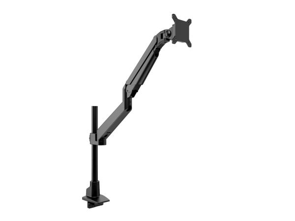 Multibrackets M - Monteringssett (leddarm, skrivebordsklemmemontering) - gassheis - for LCD-skjerm - VESA, enkel grunnstang - aluminium - svart - s...