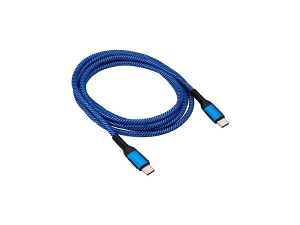 Akyga AK-USB-38, 1,8 m, USB C, USB C, USB 2.0, Sininen