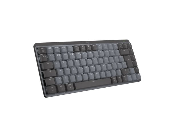 Logitech Master Series MX Mechanical Mini for Mac - Tastatur - bakbelysning - trådløs - Bluetooth LE - QWERTY - US International - tastsvitsj: Tact...