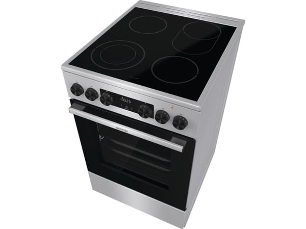 Gorenje Advanced GECS5C70XA - Komfyr - med dampfunksjon - frittstående - bredde: 50 cm - dybde: 59.4 cm - høyde: 85 cm - med selvrens - rustfritt stål