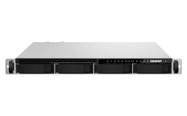 QNAP TS-h987XU-RP, NAS, Teline ( 1U ), Intel Xeon E, E-2334, Musta, Hopea