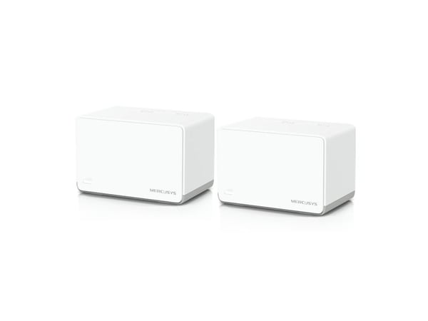 Mercusys HALO H70X (2-PACK), Hvid, Intern, Mesh-system, Dual-band (2,4 GHz / 5 GHz), Wi-Fi 6 (802.11ax), 802.11a, 802.11b, 802.11g, Wi-Fi 4 ( 802.1...
