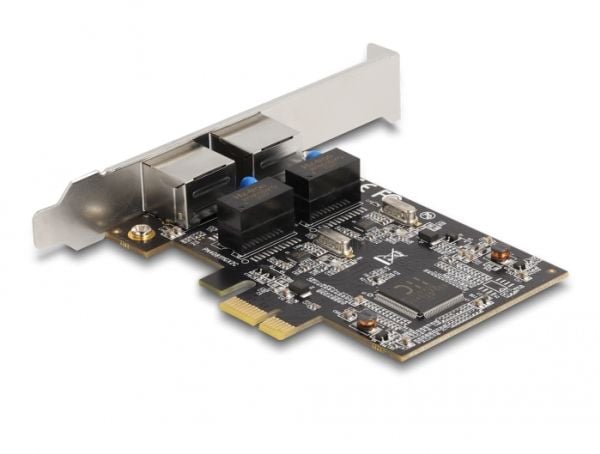 Delock - Nettverksadapter - PCIe 2.0 lav profil - Gigabit Ethernet x 1