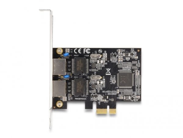 Delock - Nettverksadapter - PCIe 2.0 lav profil - Gigabit Ethernet x 1