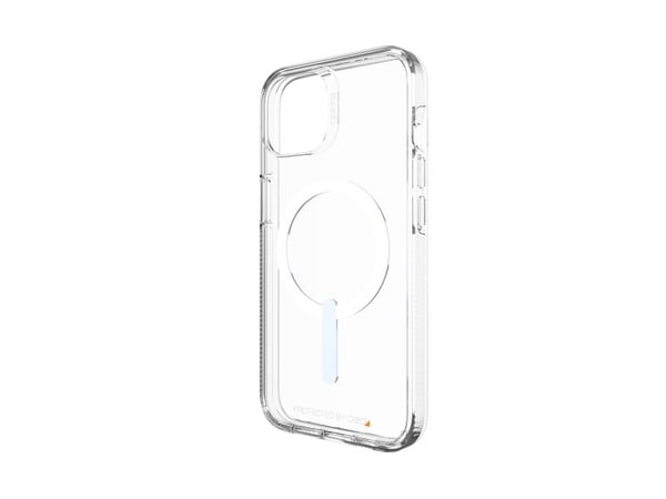 Gear4 Crystal Palace Snap for iPhone 14 kompatibel med MagSafe transparent