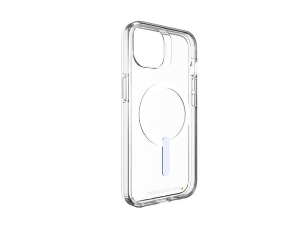 Gear4 Crystal Palace Snap for iPhone 14 kompatibel med MagSafe transparent