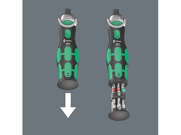 Wera Zyklop Pocket Set Imperial 1 Bit ruuvimeisseli 1/4, 3/8