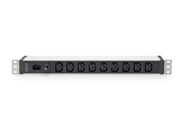 DIGITUS PDU 1U 9xC13 lähdöt 230V/10A musta