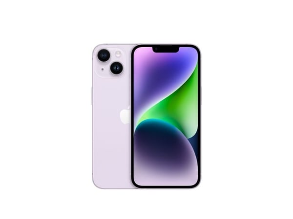 Apple iPhone 14 Plus - 5G smartphone - dobbelt-SIM / Internminne 512 GB - OLED-display - 6.7" - 2778 x 1284 piksler - 2x bakkameraer 12 MP, 12 MP -...