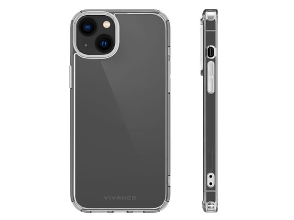 Vivanco Safe and Steady, Suojus, Apple, iPhone 14 Plus, 17 cm (6.7"), Läpinäkyvä