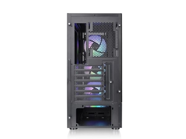 Thermaltake S Series S200 TG ARGB - Mid tower - ATX - sidepanel med vindu (herdet glass) - ingen strømforsyning (PS/2) - svart - USB/lyd