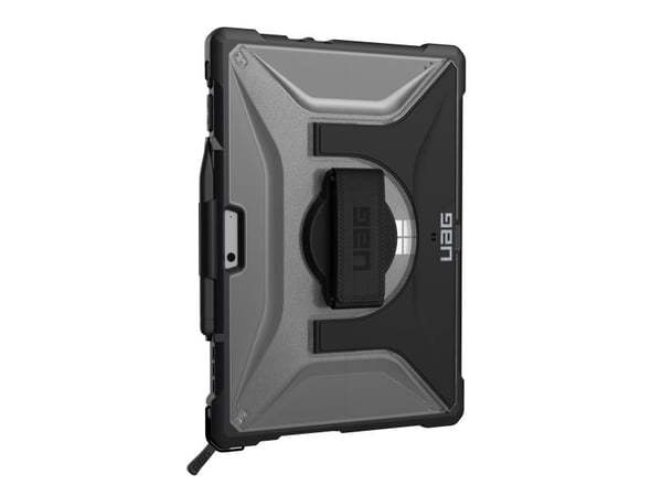 Urban Armor Gear Plasma Handstrap Case Backcover Microsoft Surface Pro 9 Ice, läpinäkyvä tabletti-cover