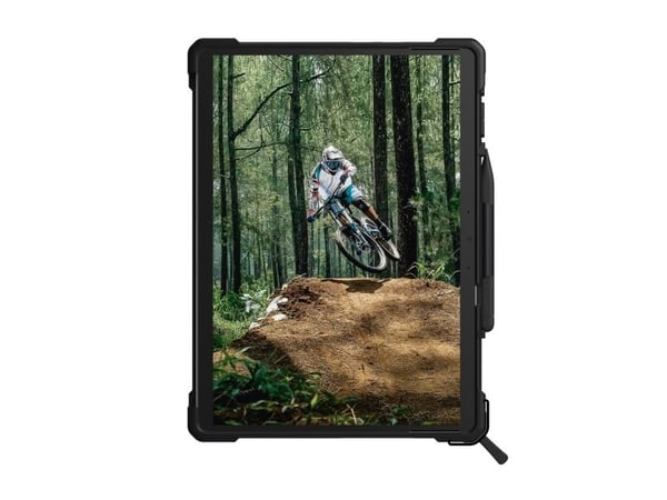 Urban Armor Gear Plasma Handstrap Case Backcover Microsoft Surface Pro 9 Ice, läpinäkyvä tabletti-cover