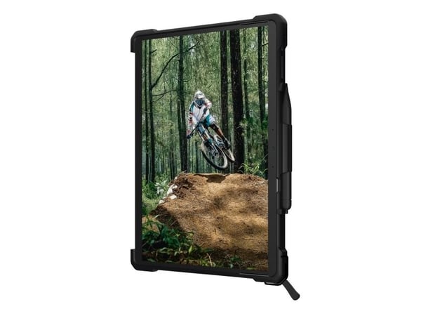 Urban Armor Gear Plasma Handstrap Case Backcover Microsoft Surface Pro 9 Ice, läpinäkyvä tabletti-cover