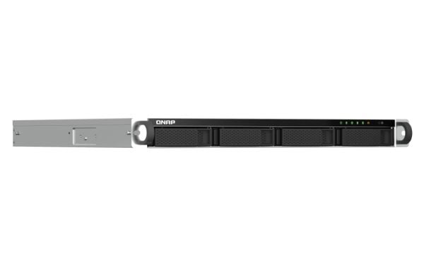 QNAP TS-464U-RP - NAS-server - 4 brønner - kan monteres i rack - SATA 6Gb/s - RAID 0, 1, 5, 6, JBOD, 10 - RAM 8 GB - 2.5 Gigabit Ethernet - iSCSI s...