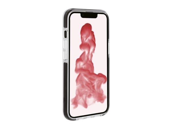 Vivanco Rock Solid, Suojus, Apple, iPhone 14 Plus, 17 cm (6.7"), Musta, Läpinäkyvä